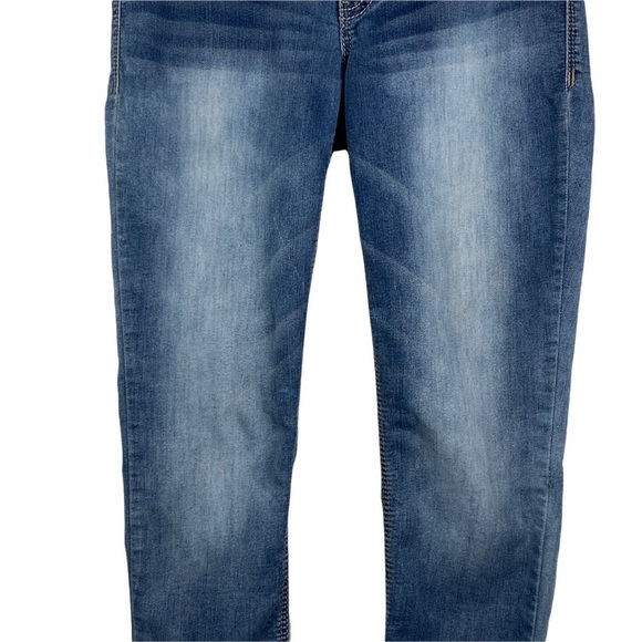 Maurices Distressed Skinny Jeans Women's Small Stretch Low Rise Faux Pockets - Picture 5 of 9